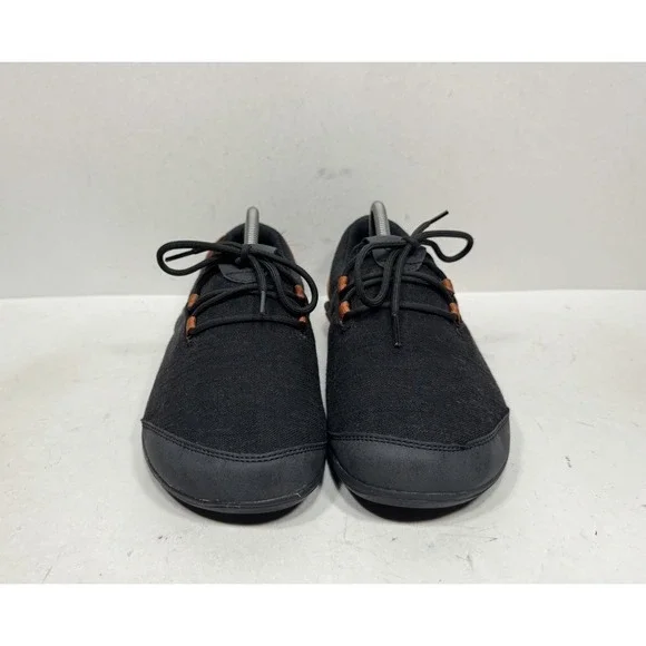 Xero Hana Hemp Barefoot Shoes Men's Sz 9 Black Canvas Minimalist Lightweight - Picture 2 of 8